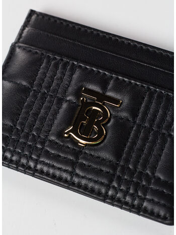 PORTA CARTE DI CREDITO LOLA IN PELLE DI AGNELLO TRAPUNTATA, , small