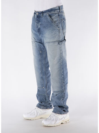 JEANS DENIM P015 CARPENTER, SUN FADED SUN FADED DENIM, small