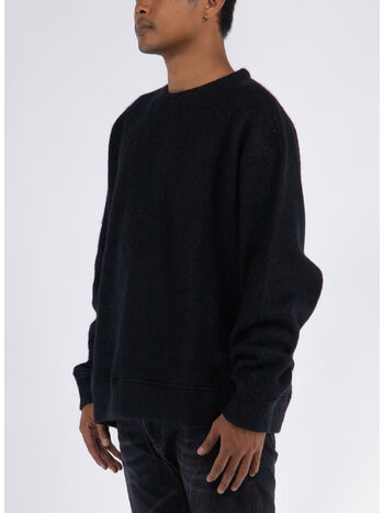 PULLOVER CN LS, 001 BLACK, small