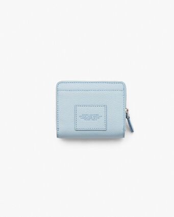 PORTAFOGLIO THE LEATHER MINI COMPACT, 465 CLOUDBLUE, small