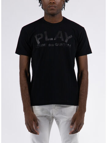 T-SHIRT PLAY, BLACK, small