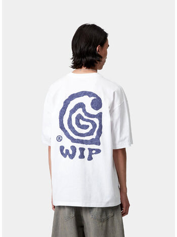 T-SHIRT S/S HELIX, 02XX WHITE, small