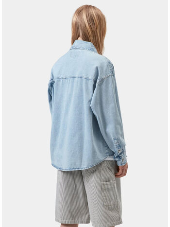 CAMICIA ALTA, 0112 Blue, stone bleached, small