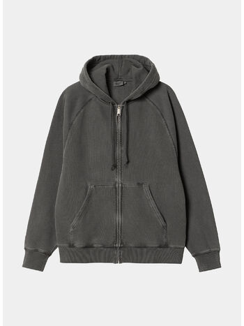 FELPA FULL ZIP TAOS, 654GD FLINT GARMENT DYED, small