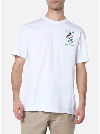 T-SHIRT A MANICA CORTA CON STAMPA E RICAMO TOPOLINO DISNEY SPECIAL EDITION, 02320F 01N EMB, small