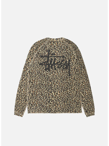MAGLIONE GIROCOLLO RAGLAN BASIC THERMAL, 923 LEOPARD, small