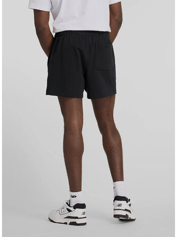 SHORTS ATHLETICS FRENCH TERRY, 001 BLACK, small