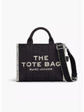 BORSA THE JACQUARD MEDIUM TOTE, 001 BLACK, thumb