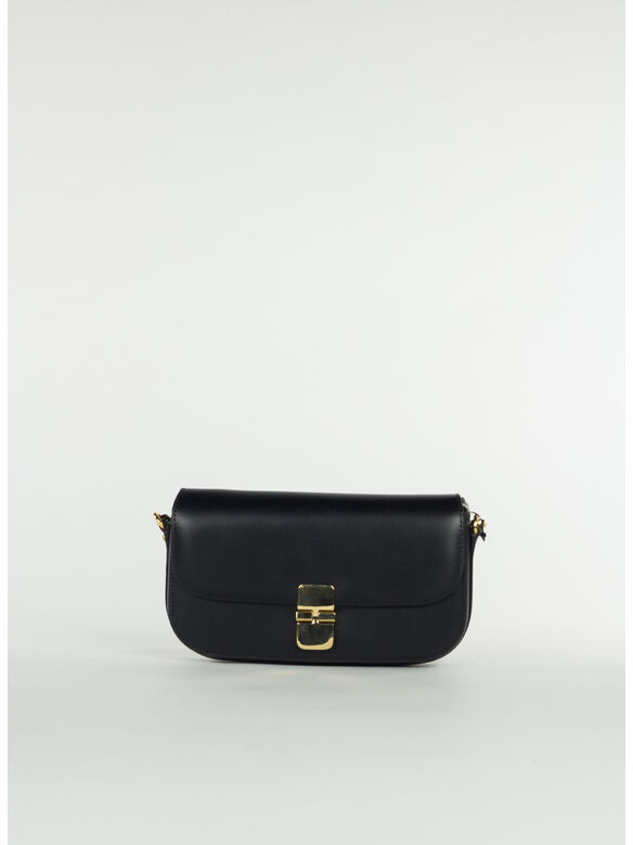 BORSA GRACE CHAINE CLUTCH, LZZ BLACK, medium