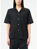 CAMICIA A MANICHE CORTE, BLACK BOUCLE, thumb
