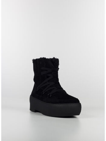 SCARPA GIA SKI LACE UP CHUNKY SOLE BOOTIE, 5000 BLACK, small