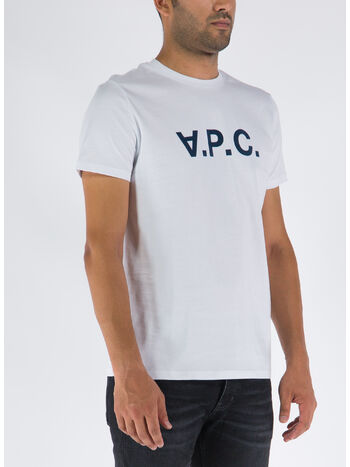 T-SHIRT VPC BLANC, IAK DARK NAVY, small