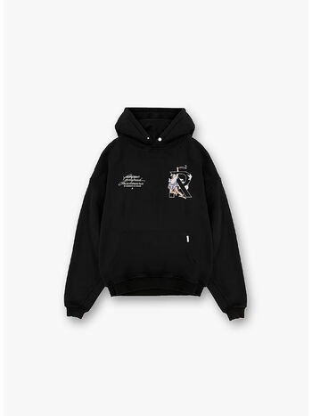 FELPA HOODIE HERMES, 01 JET BLACK, small