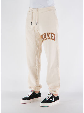 PANTALONE JOGGER LOGO, SAND, small