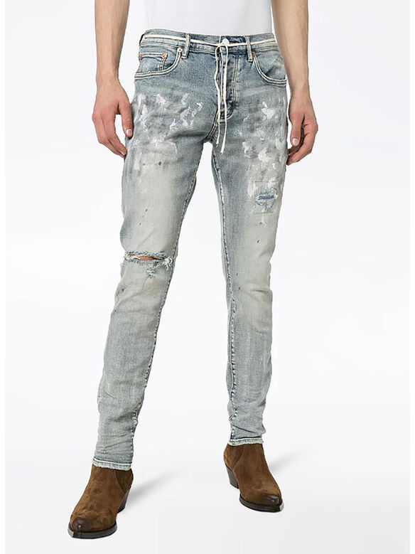 JEANS P001 LIGHT INDIGO, LIGHT INDIGO LIGHT INDIGO PAINT, medium