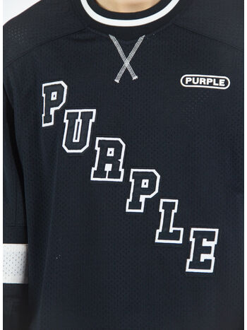 MAGLIA ML MESH JERSEY TEAM, BLACK, small