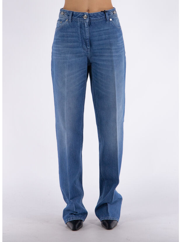 JEANS DENIM STONE WASH, 1D030 MEDIUM BLUE, large