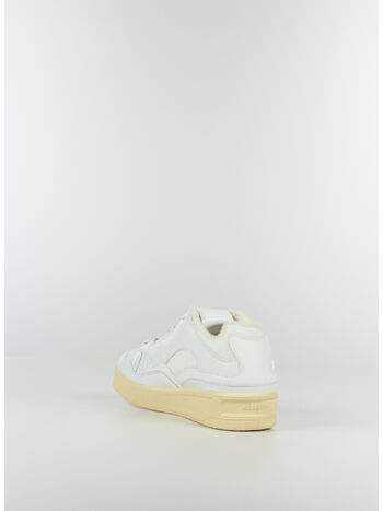 SCARPA IN PELLE, 100 WHITE / ECRU, small