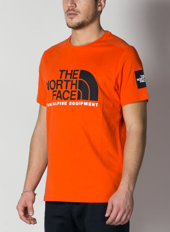T-SHIRT FINE ALPINE 2 TEE, 3YQTANGERINE, small