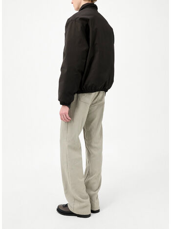 GIUBBOTTO AVENUE PUFFA, CHURCHILL STRIPE MEMBRANE WOOL, small