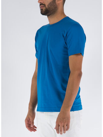 T-SHIRT MENS, 1 BLUE, small