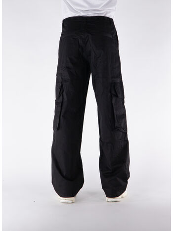 JEANS OVERSIZED 3D POCKETS, BLACK, small