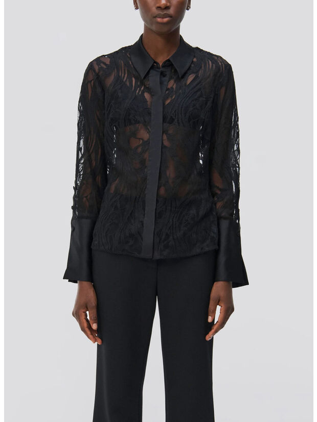 CAMICIA CANDELA L/S, BLACK, large