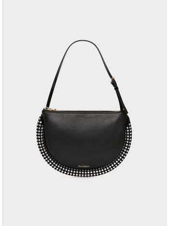 BORSA CRYSTAL BUMPER MOON, 999 BLACK, small