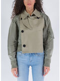 GIUBBOTTO NYLON TWILL BLOUSON, 535 L/KHAKI, thumb