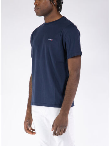 T-SHIRT GIROCOLLO, 502B BLUE, small