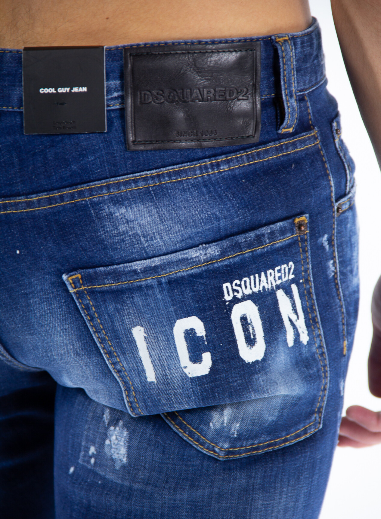 DSQUARED JEANS 5 TASCHE Navy Man | Susi