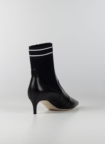 SCARPA TRONCHETTO, F07LVNEROBIANCO, small