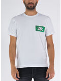 T-SHIRT IN MAGLIA DI COTONE, 2 WHITE, thumb