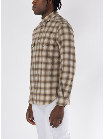 CAMICIA WESTERN DEGRADE OVERCHECK, , small