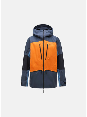 GIUBBOTTO VERTICAL GORE-TEX PRO, OMBRE BLUE/ORANGE, small