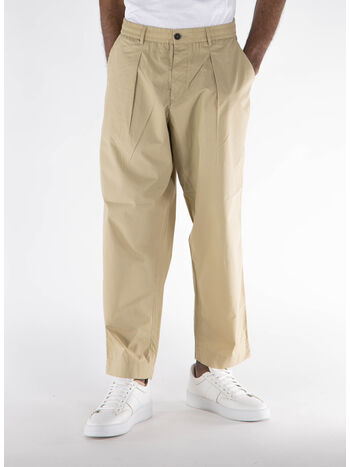 PANTALONE OXFORD, SAND, small