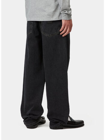 PANTALONE AARON, 8906 Black, stone washed, small