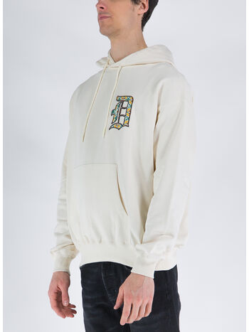 FELPA CON CAPPUCCIO, , small