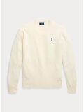 MAGLIONE  LANA, CREAM TONAL PP, thumb