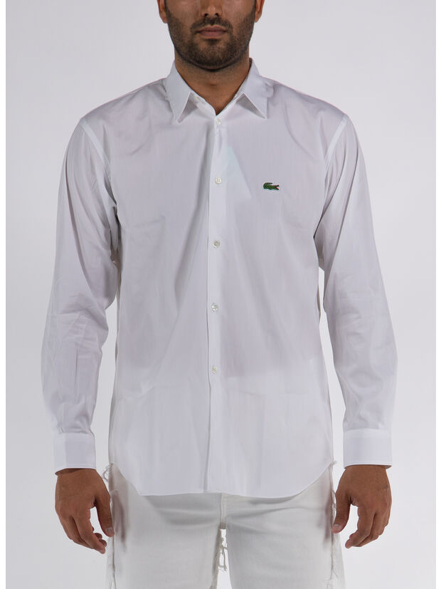CAMICIA MENS SHIRT WOVEN, WHITE, large