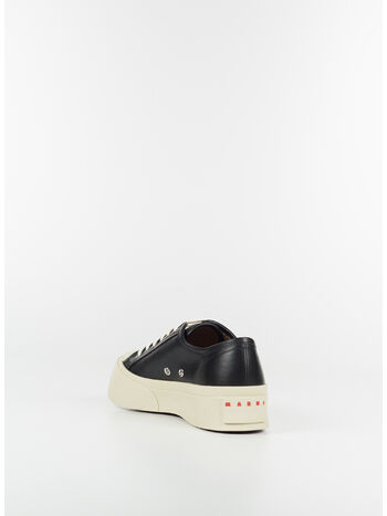 SCARPA PABLO STRINGATA IN PELLE NERA, 00N99 BLACK, small