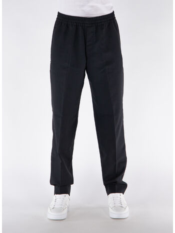 PANTALONE ROMANCE WOOL, BLACK, small