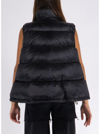 PIUMINO SMANICATO PUFFER, 001 BLACK, small