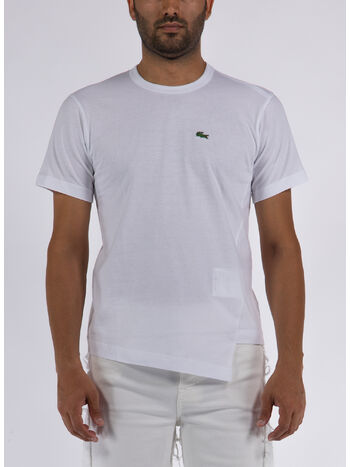 T-SHIRT KNIT X LACOSTE, WHITE, small