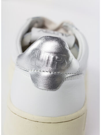 SCARPA LOW IN PELLE BIANCO, LL05, small