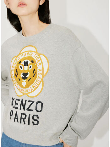FELPA KENZO TIGER ACADEMY, 93 PALE GREY, small