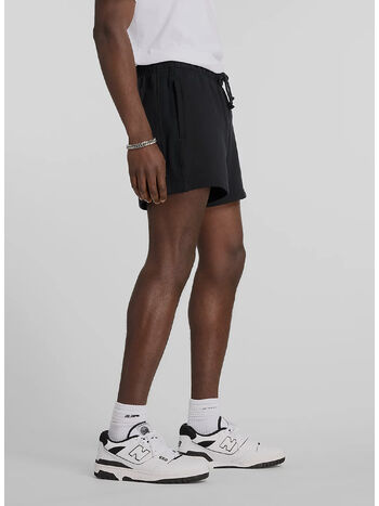 SHORTS ATHLETICS FRENCH TERRY, 001 BLACK, small