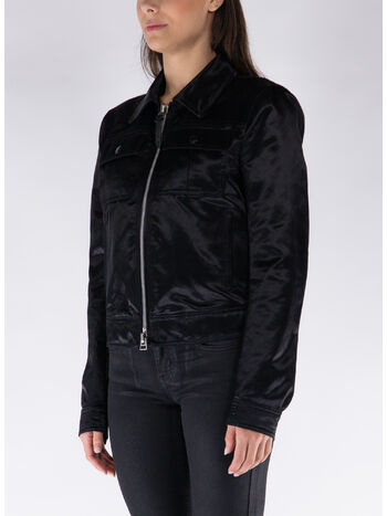 GIACCA FULL ZIP, LB999 BLACK, small