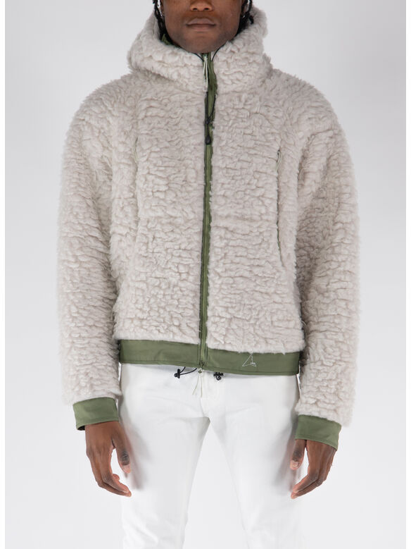 GIACCA HEAVY FURRY, GRY0002 SILVER SAGE, medium