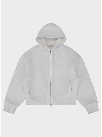 FELPA HEAVY HOOD UNISEX, 0497 HEATHER GREY, small